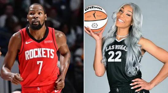 阿贾-威尔逊谈杜兰特超越乔丹：只是时间问题，他会继续攀升
03月23日讯 据专业