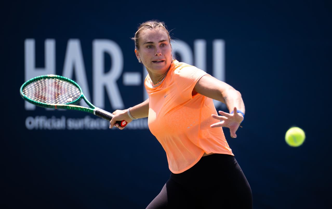 两个6-3！世界第一萨巴伦卡强势开门红，下轮硬碰张帅！
WTA1000多伦多站女