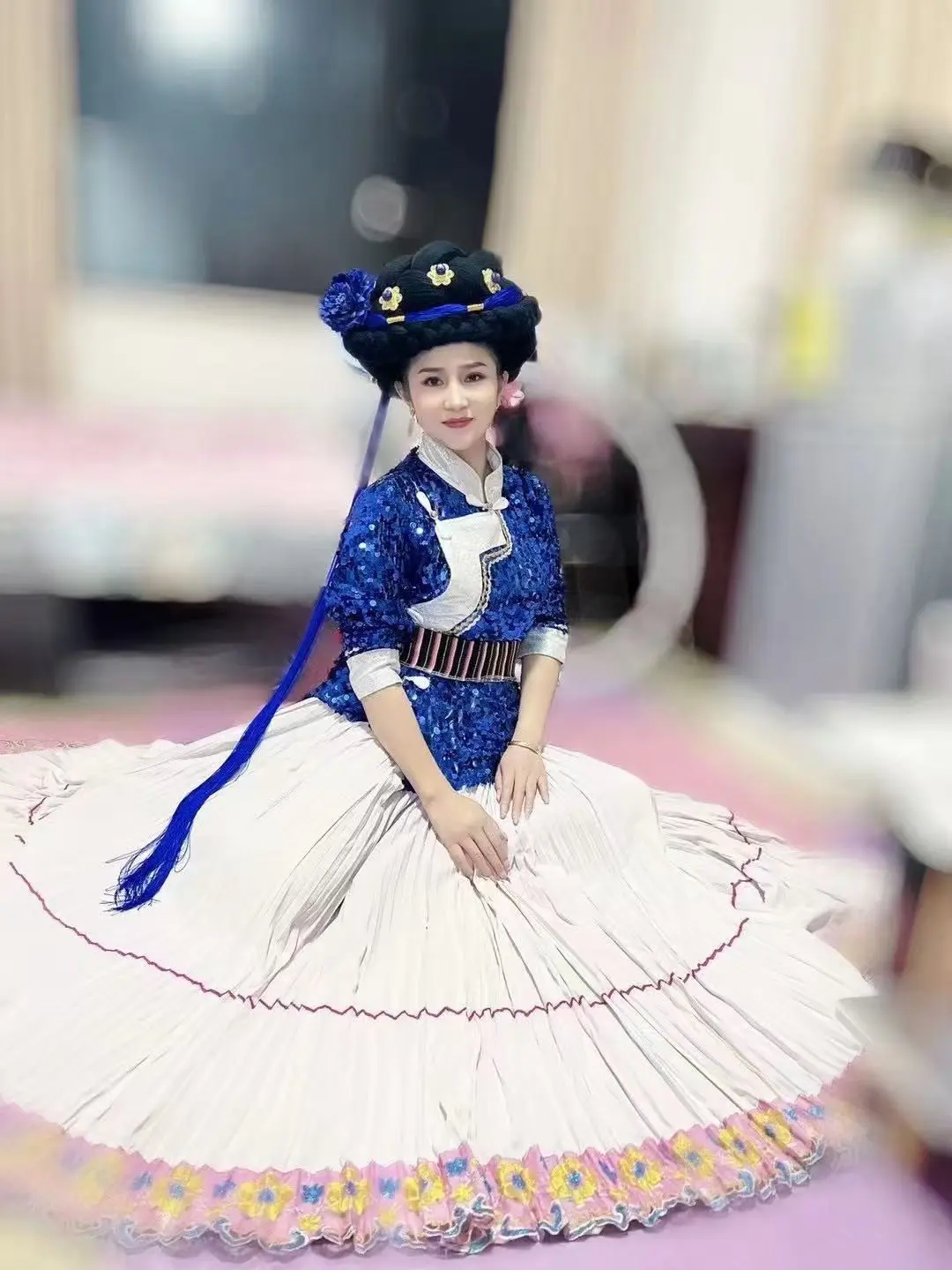 几个美女。