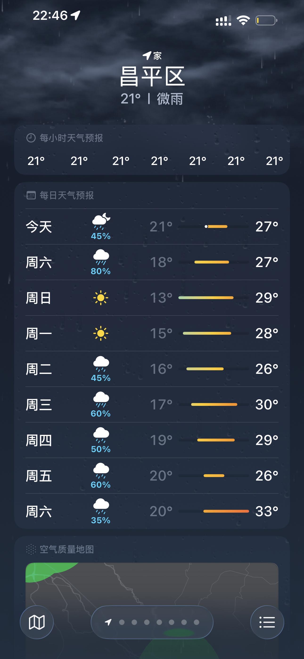 未来一周都是雨