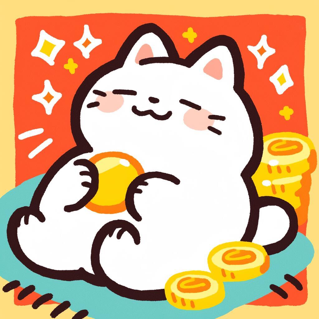 2025招财头像 | 金币小懒猫💰 