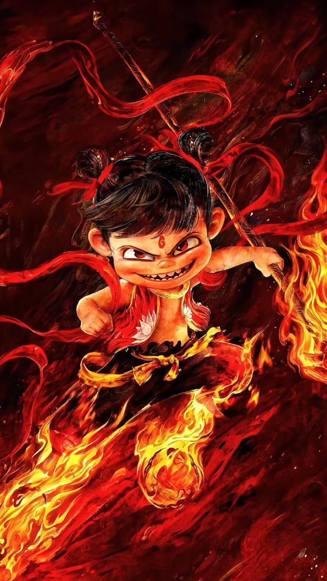 魔童闹海。高清壁纸