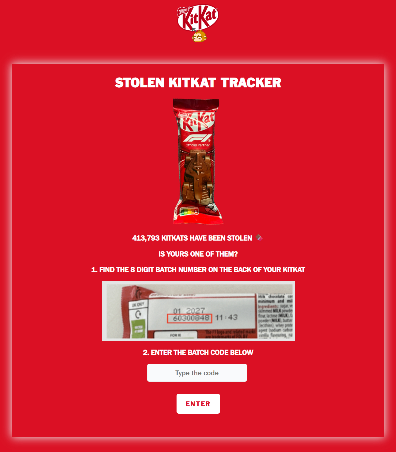 前几天，12吨KitKat巧克力棒在欧洲被盗造成全球性轰动！刚刚，KitKat官