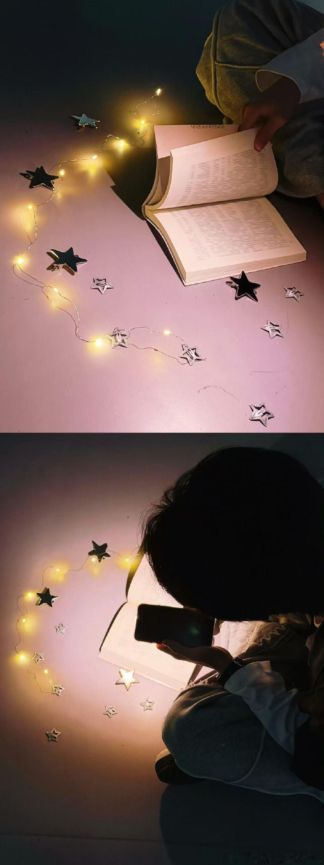杨博文沉浸式摆弄星星杨博文谁教你这样拍照的 嗯嗯好吧好的宝宝 