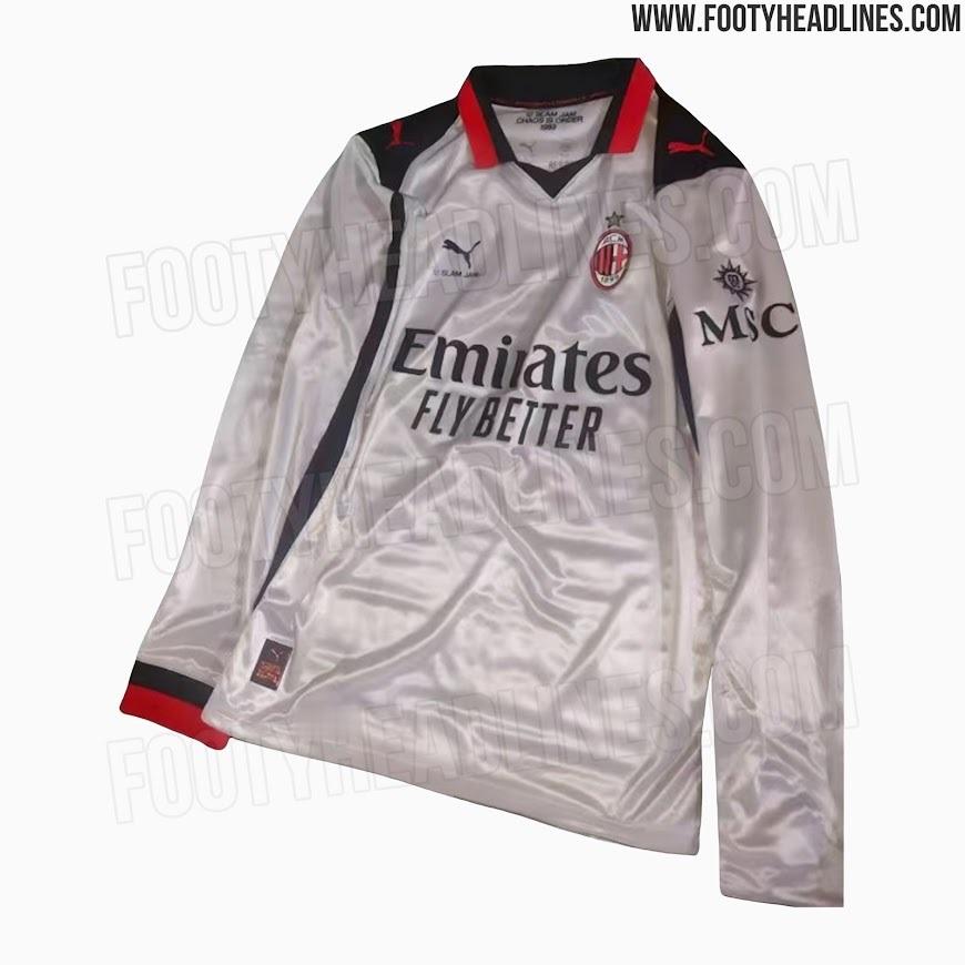 【Footyheadlines】👉 该知名足球装备网站曝光了米兰本赛季第四球衣