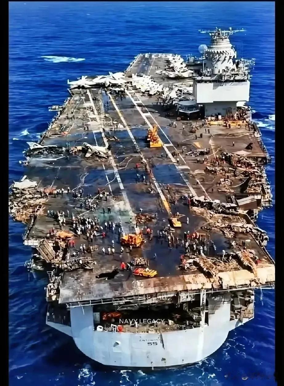 3月17号消息，在中东晃悠的美军“福特”号航母船员接到通知，说他们的活儿很可能要