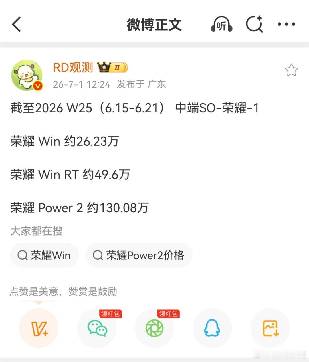 荣耀 WIN 系列 618 没人买单？？今年 618 是荣耀 WIN 系列第一次