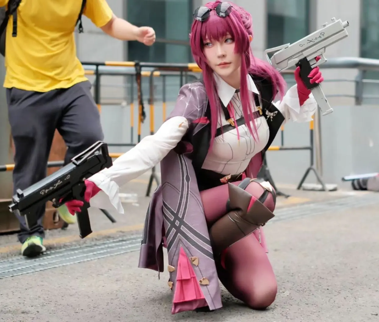 漫展养眼造型大赏 崩坏星穹铁道 卡芙卡cos cosplay 漫展现场