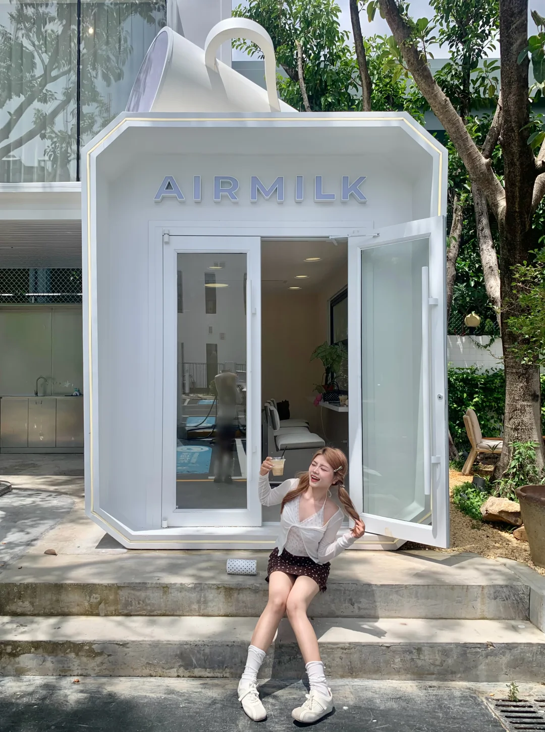 深圳新店！藏在公园里的韩系玻璃小屋🛖🤍～