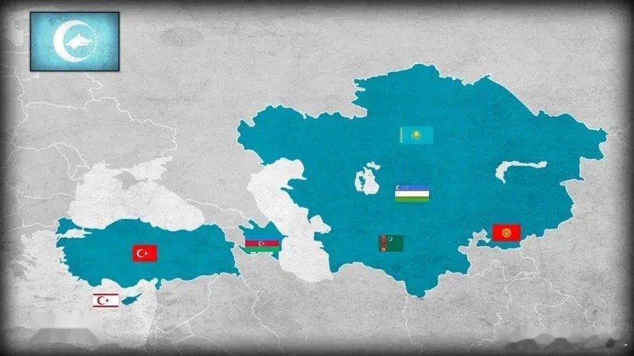 2021年突厥国家组织成立，在当时引起了轰动，由于还没有爆发俄乌冲突，俄罗斯方面