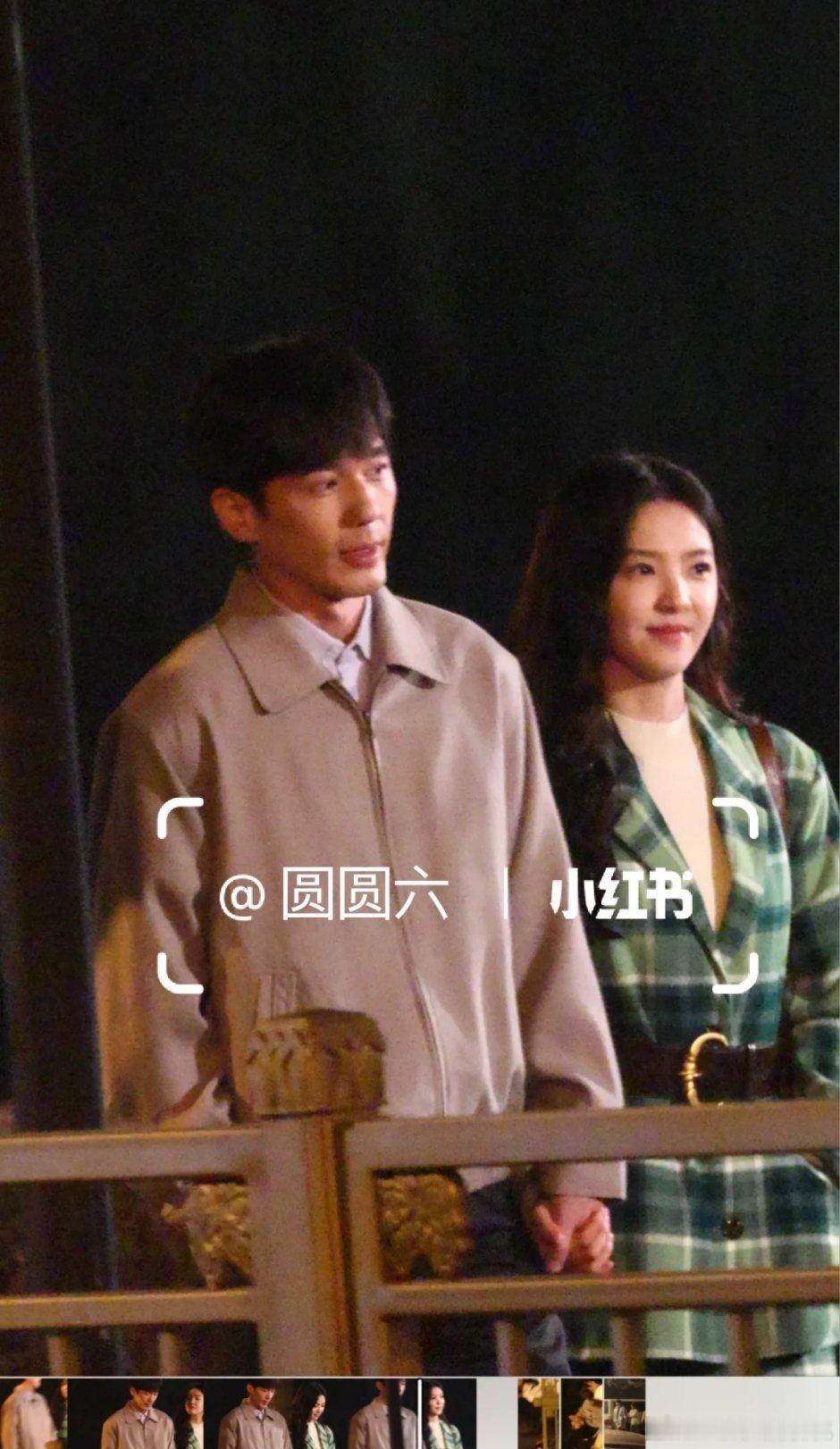 《冬去春来》白宇、章若楠同框路透，章若楠拍完这个要进电影了 ​​​