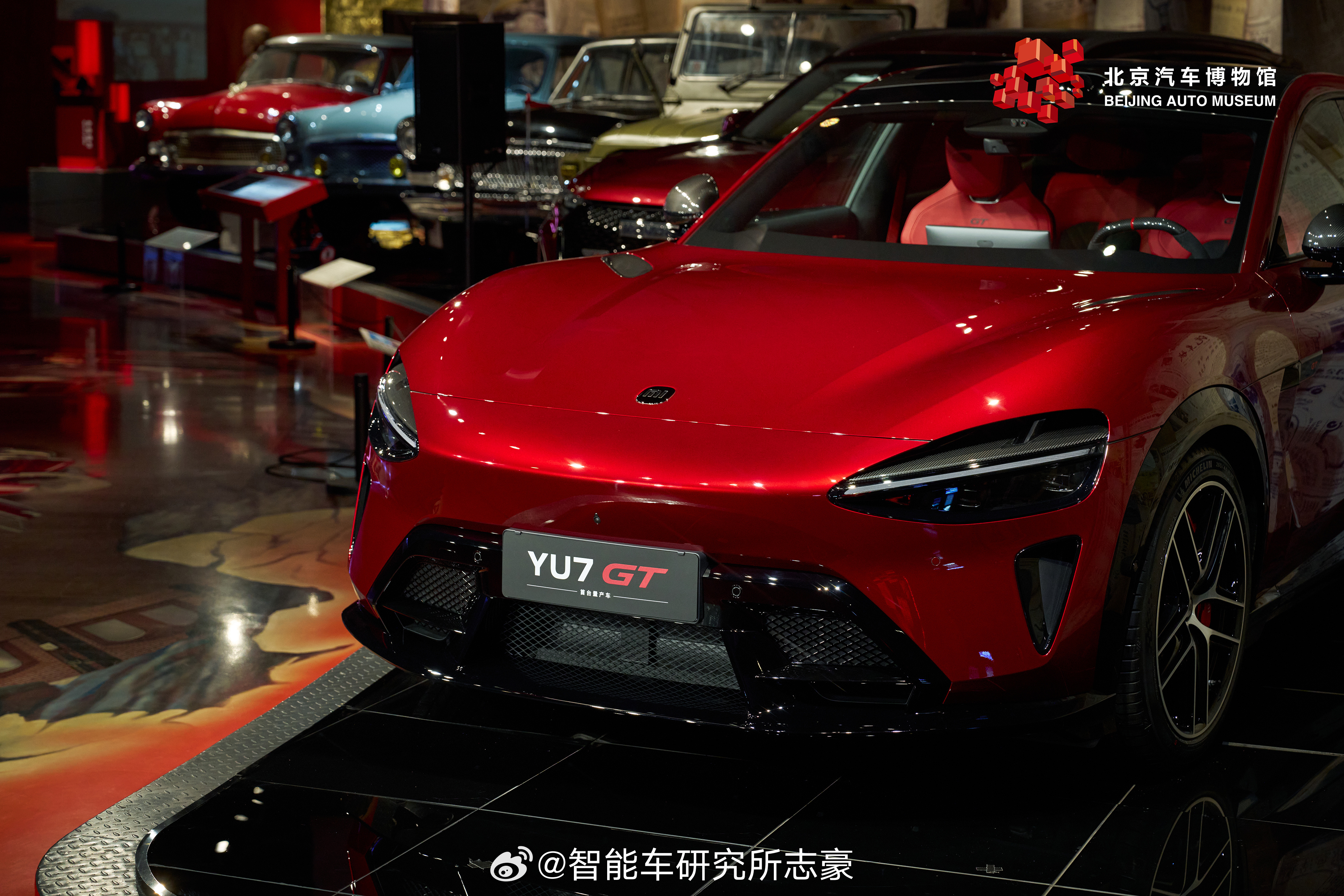 小米YU7 GT，正式入驻北京汽车博物馆，永久馆藏！这是小米汽车，物理意义上的载