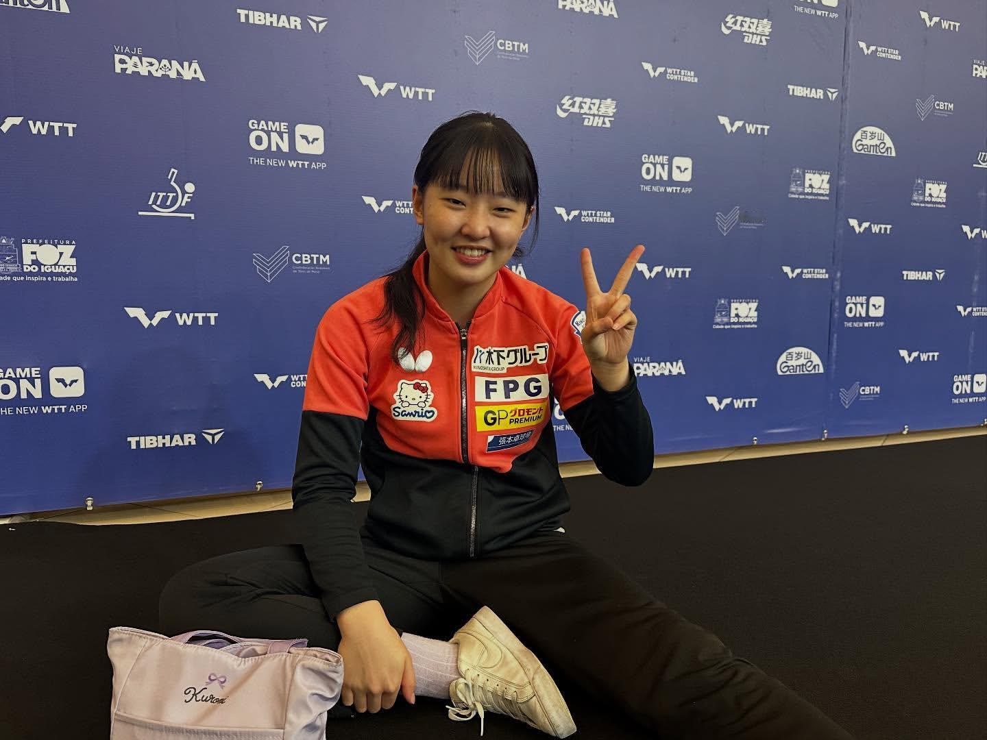 张本美和：阿根廷、巴西穿着这身制服战斗了！能多次穿着出战很开心☺️一直以来非常感