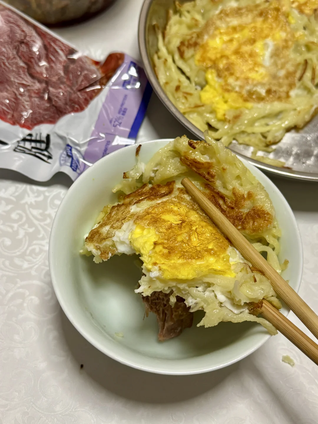 婆婆做的土豆饼巨香