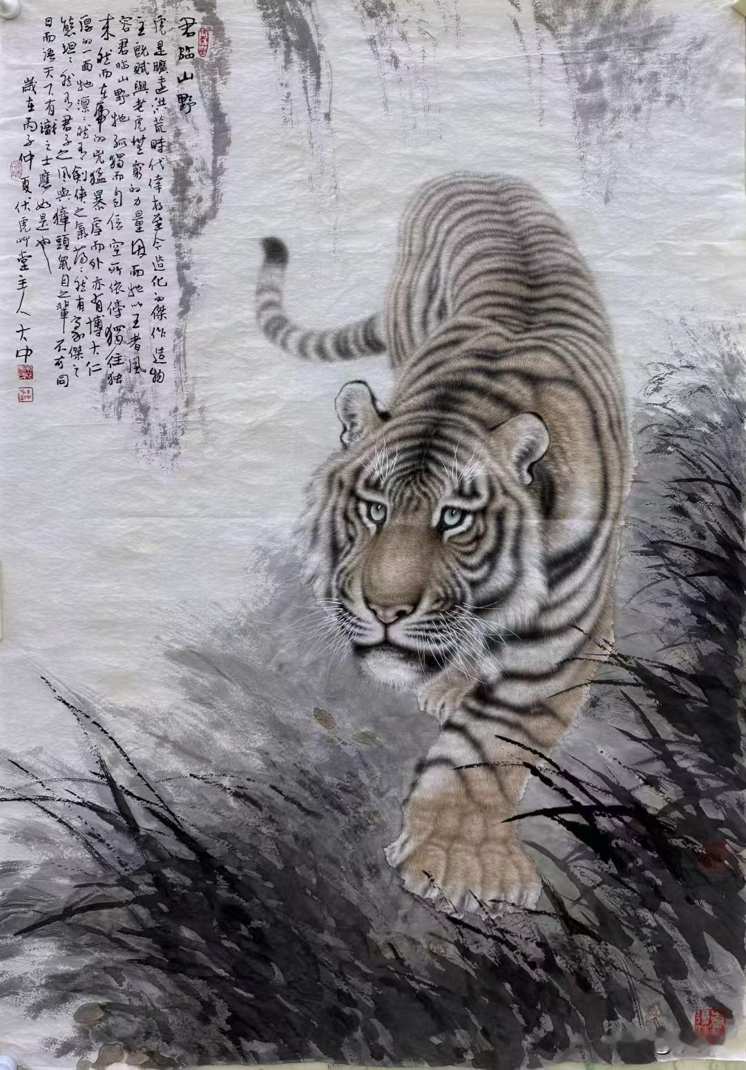 老虎从来没有为人类做出过任何贡献，却赢得人类的歌颂和敬畏。猪的一生都在为人类做贡