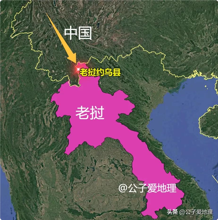 被清朝丢掉的一个县城，如今归属老挝，华人众多，简直就像国内。
从云南勐腊出发，一