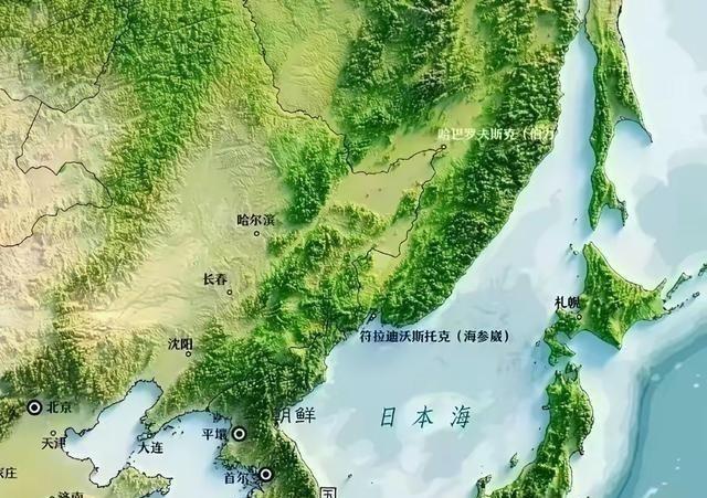 一旦中国决定动手教训日本，战机、导弹从东北方向，需要经过朝鲜或俄罗斯的防空识别区