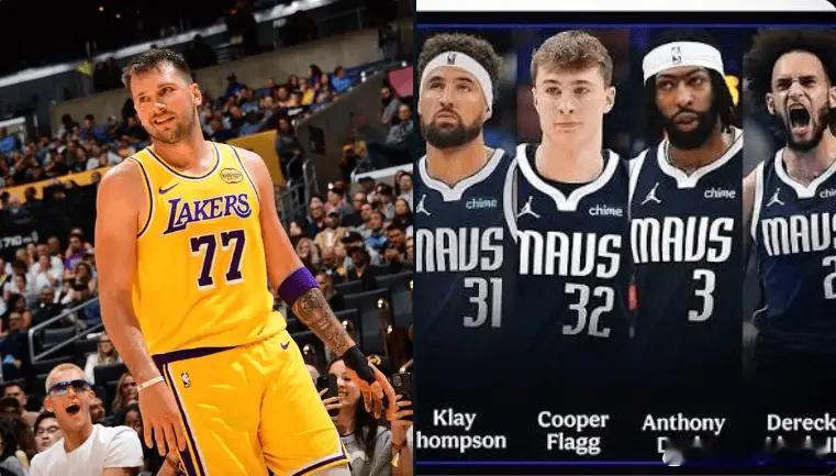 东契奇前2场得分篮板助攻之和大于浓眉+弗拉格+克莱+莱夫利 ​​​