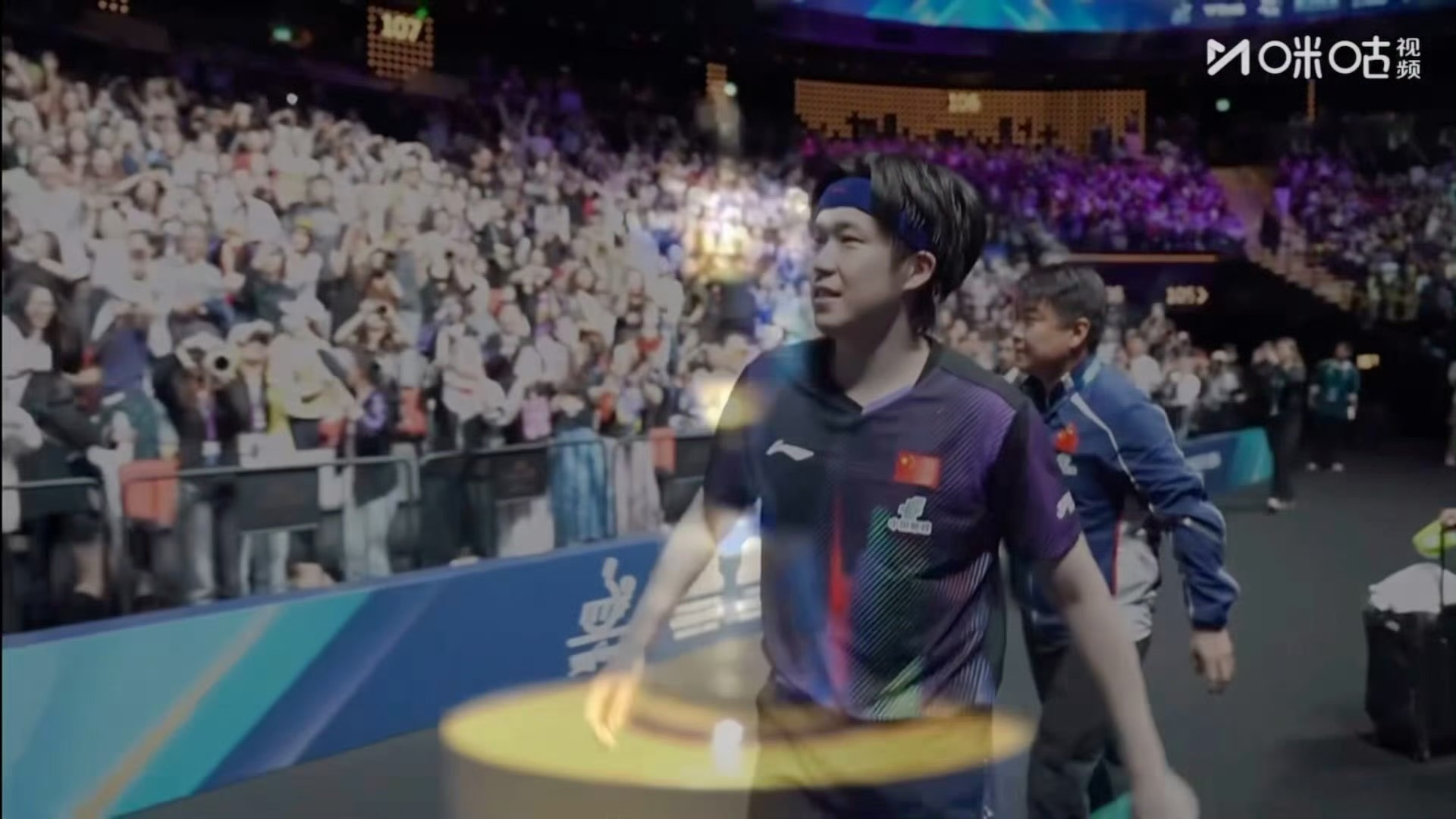 恭喜  恭喜王楚钦喝口水，礼^_^继续休息了😴王楚钦首夺世界杯男单冠军