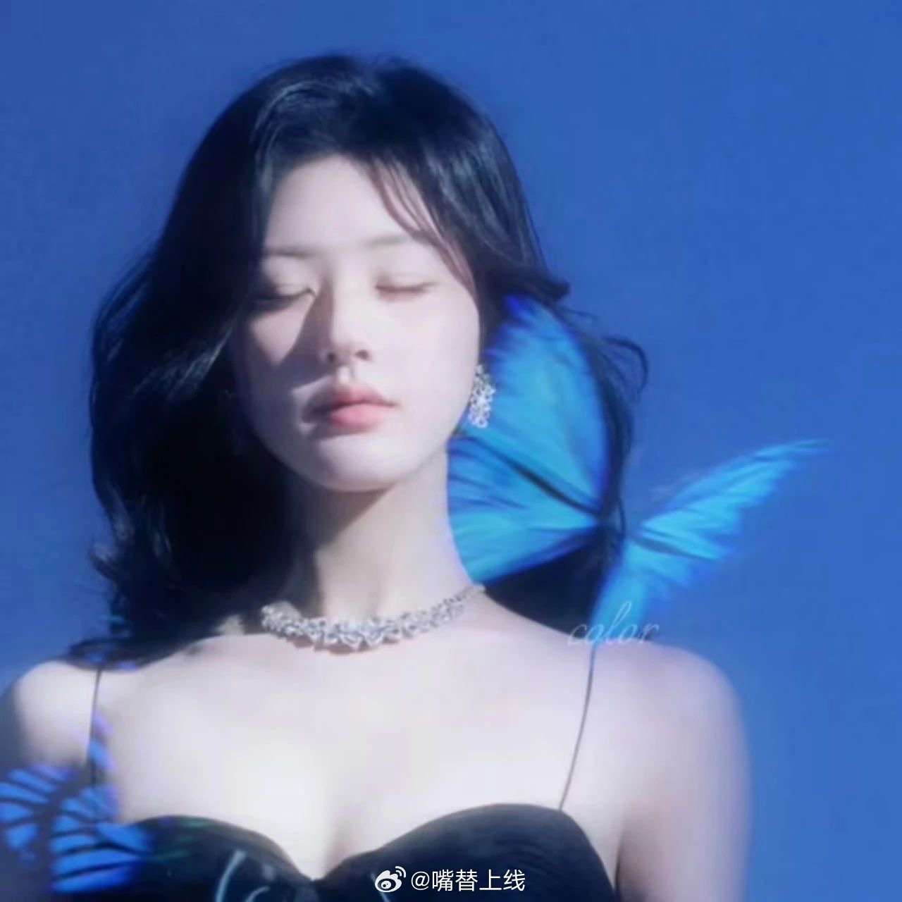 赵露思蝴蝶造型太美太仙了吧！ ​​​