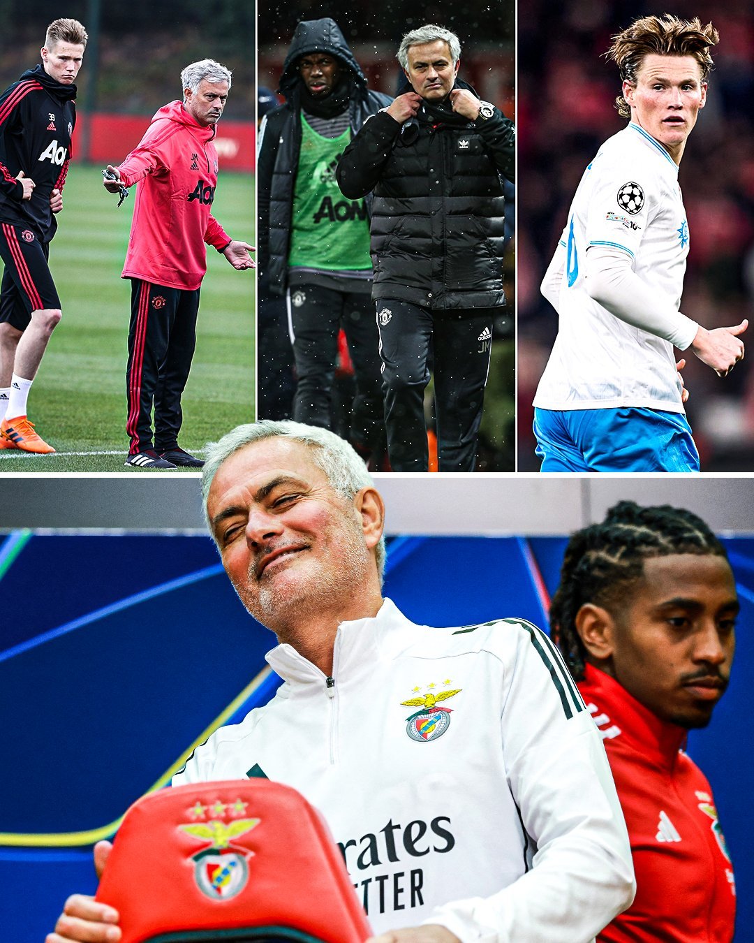 麦克托米奈将球衣送给穆帅本菲卡2比0那不勒斯 不忘知遇之恩！穆帅透露，昔日弟子麦