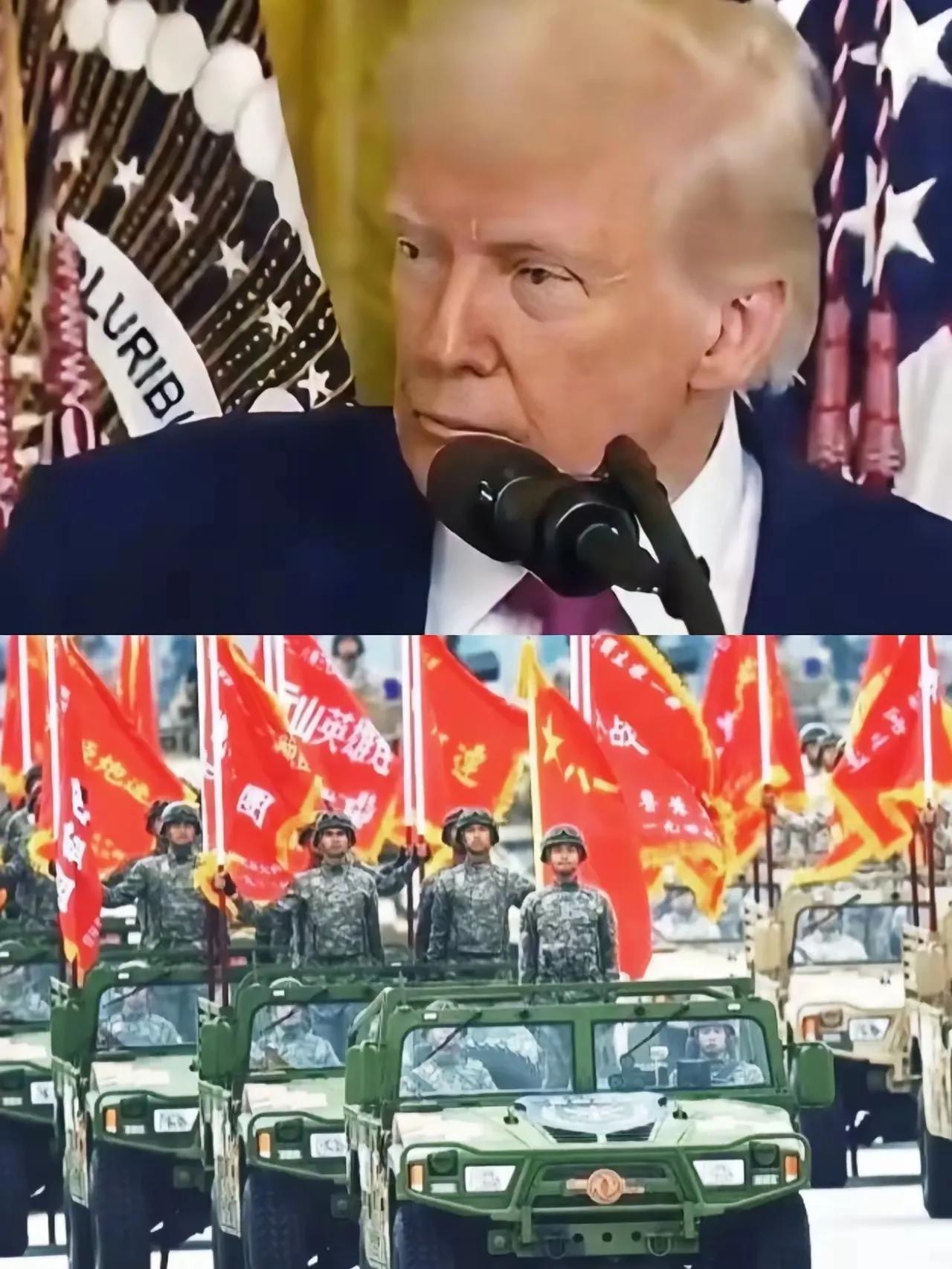 特朗普要是被邀请观礼九三大阅兵，回家后会变得更狠毒。最近大伙儿吵吵着九三大阅兵要