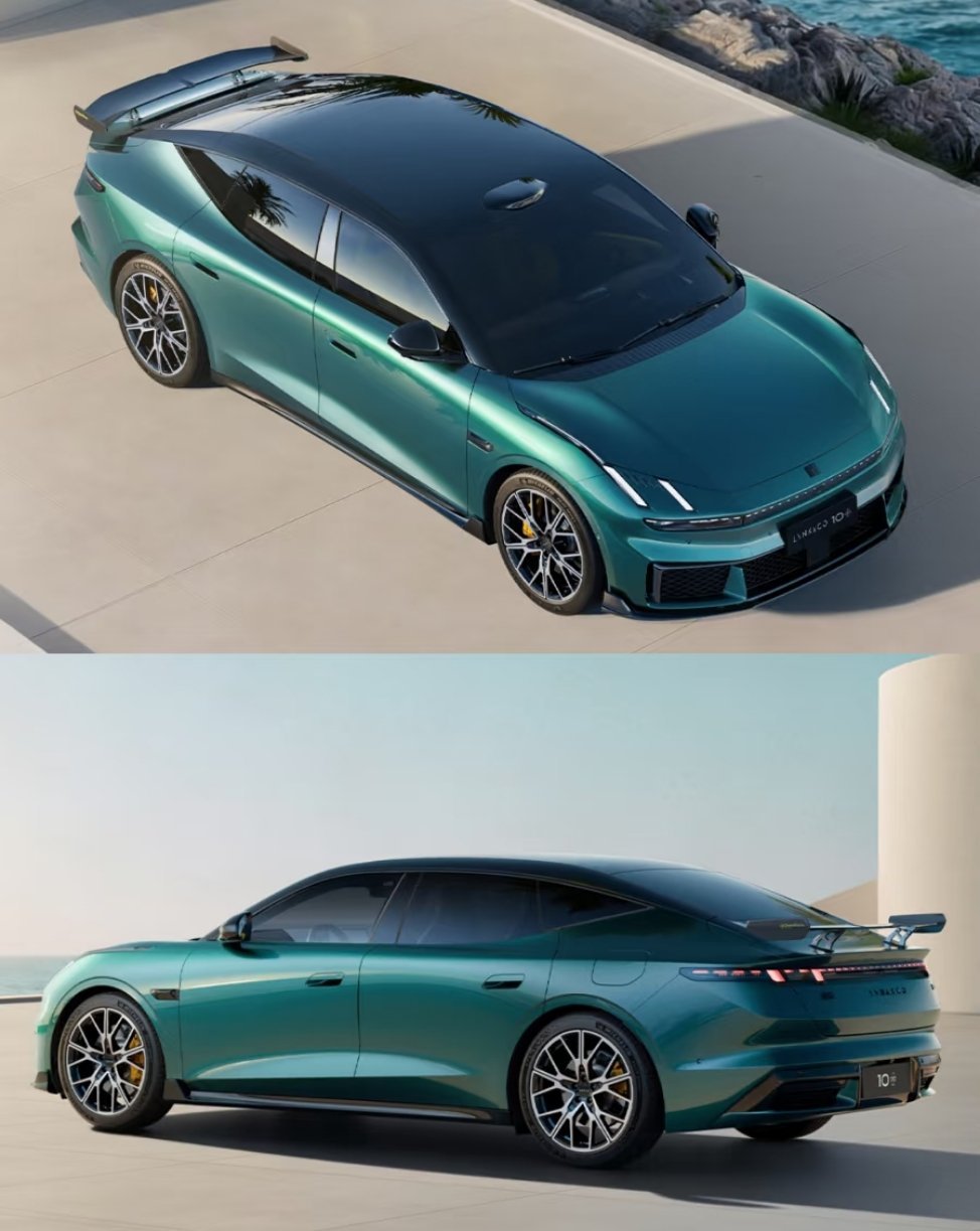 千匹马力的领克10+来了925匹马力+可调碳纤维尾翼，驾控直接拉满。普通版20-