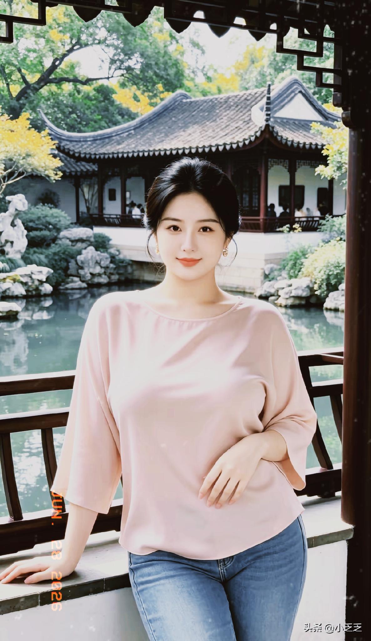 走进拙政园才懂，中式园林最治愈的，从来不是风景，而是一份与世隔绝的安宁。
沿着蜿
