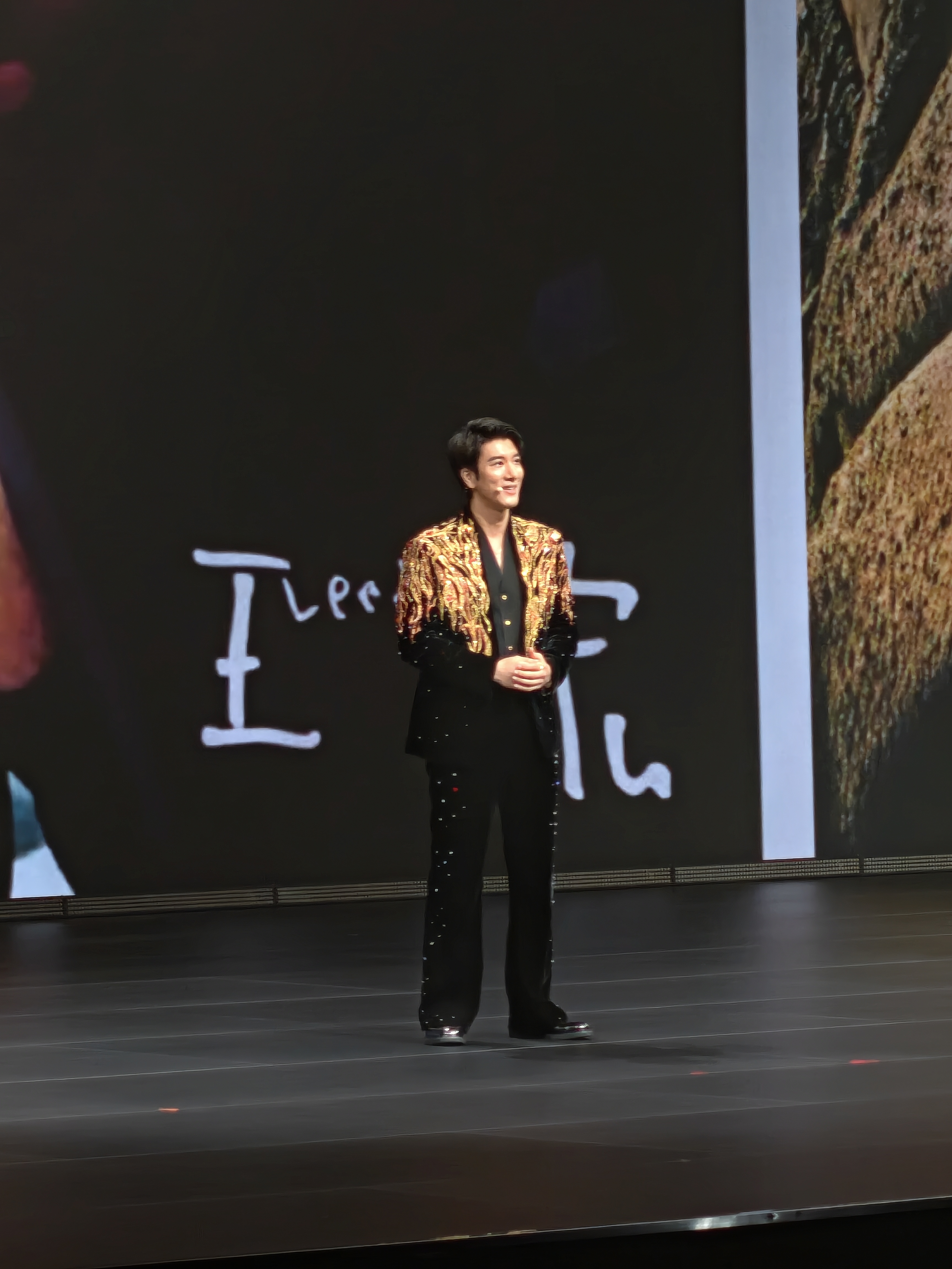 今天来参加腾势N9闪充版的上市发布会啦王力宏腾势汽车品牌全球代言人，整个发布会给