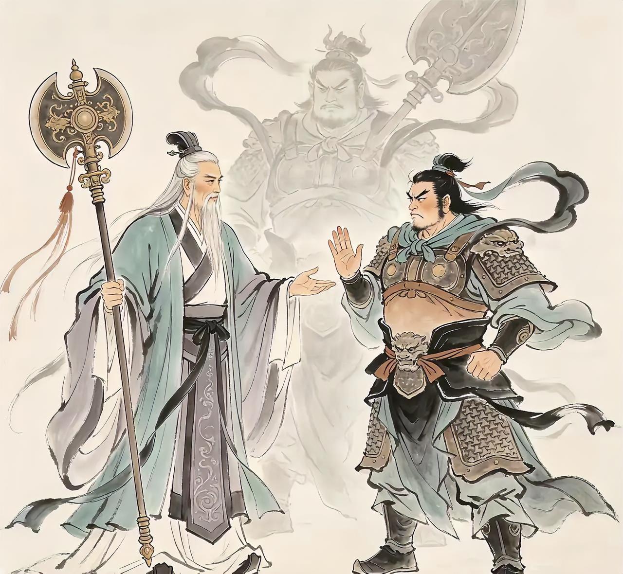 李元霸拜师后，紫阳真人想传他320斤的凤翅镏金镋，不料李元霸觉得太轻，紫阳真人叹