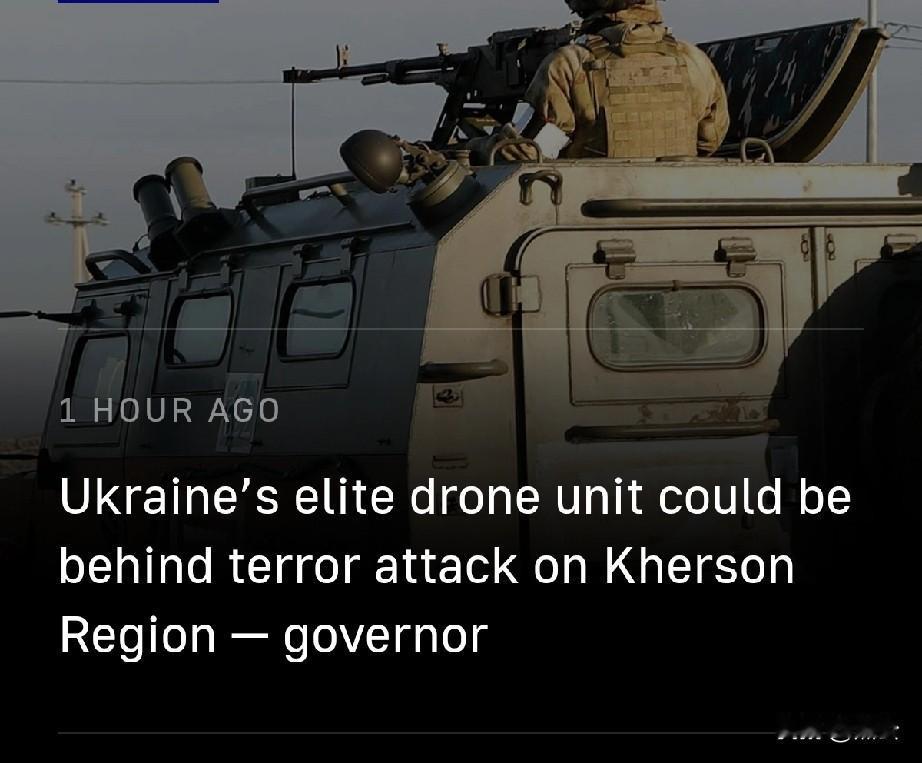 乌军精锐无人机部队涉嫌制造赫尔松跨年恐怖袭击 
 
据塔斯社1月2日报道，赫尔松