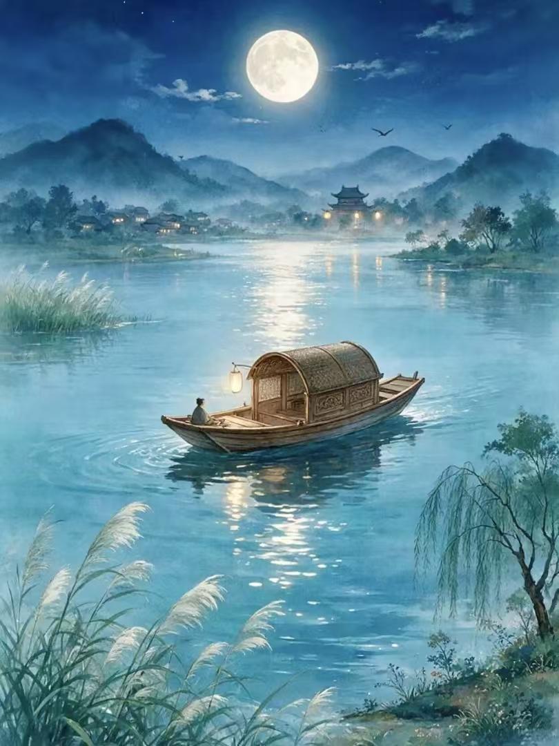 初秋雨
秋风一夜拂夏城，黎明雨湿一枕梦。屋绕芭蕉连日雨，读书煮酒鲜鱼烹。

近日