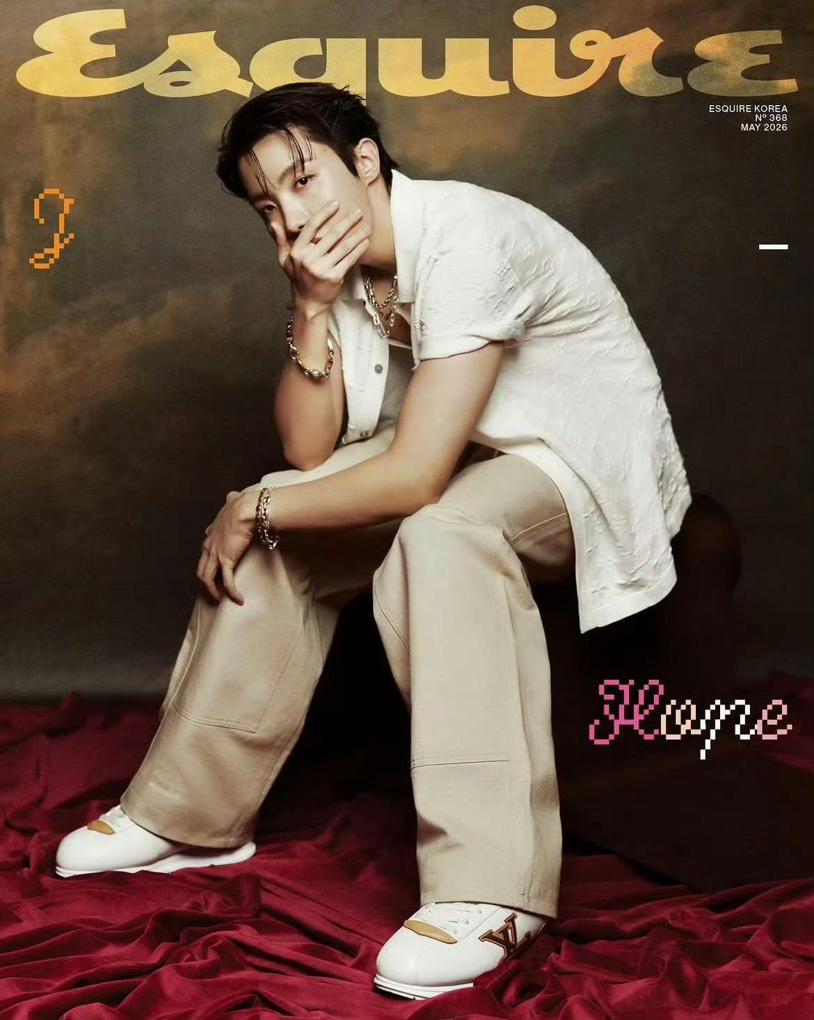 j-hope 郑号锡✖️Louis Vuittonesquire korea 五