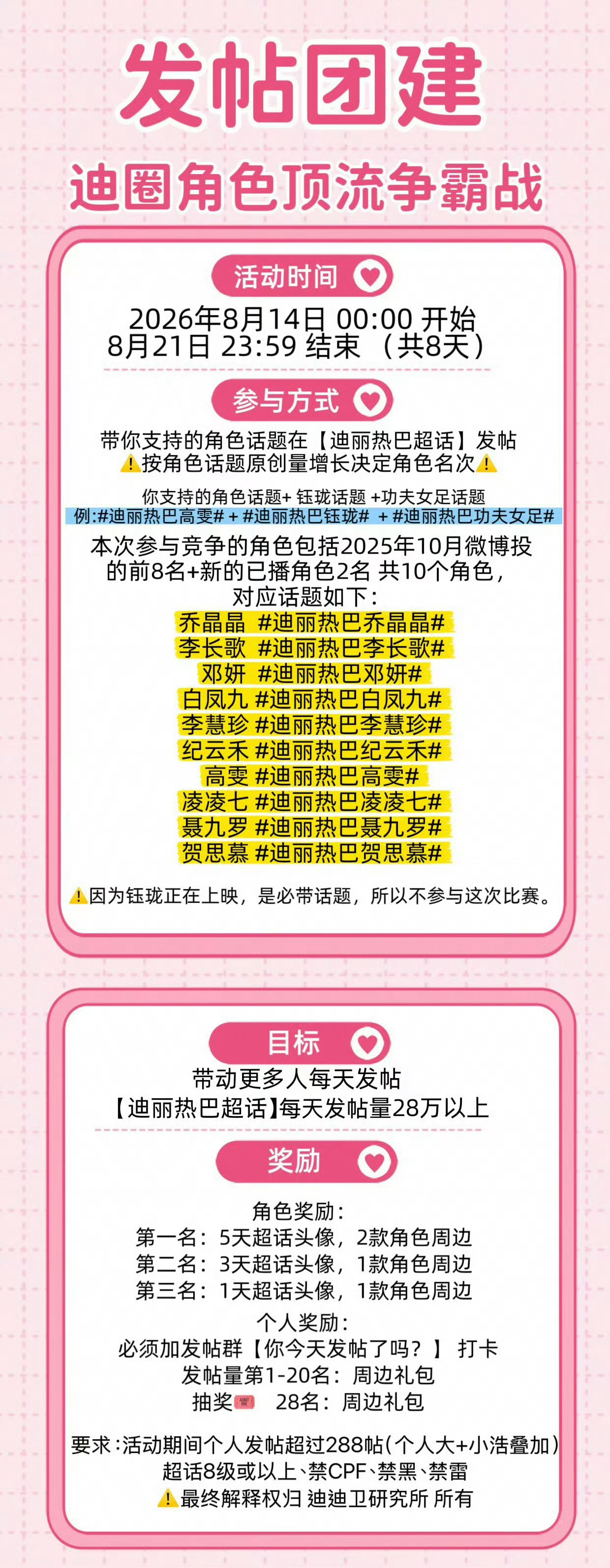 啊啊怎么不带我们关小迪玩 没关系凌凌七我来支持你了 迪丽热巴凌凌七