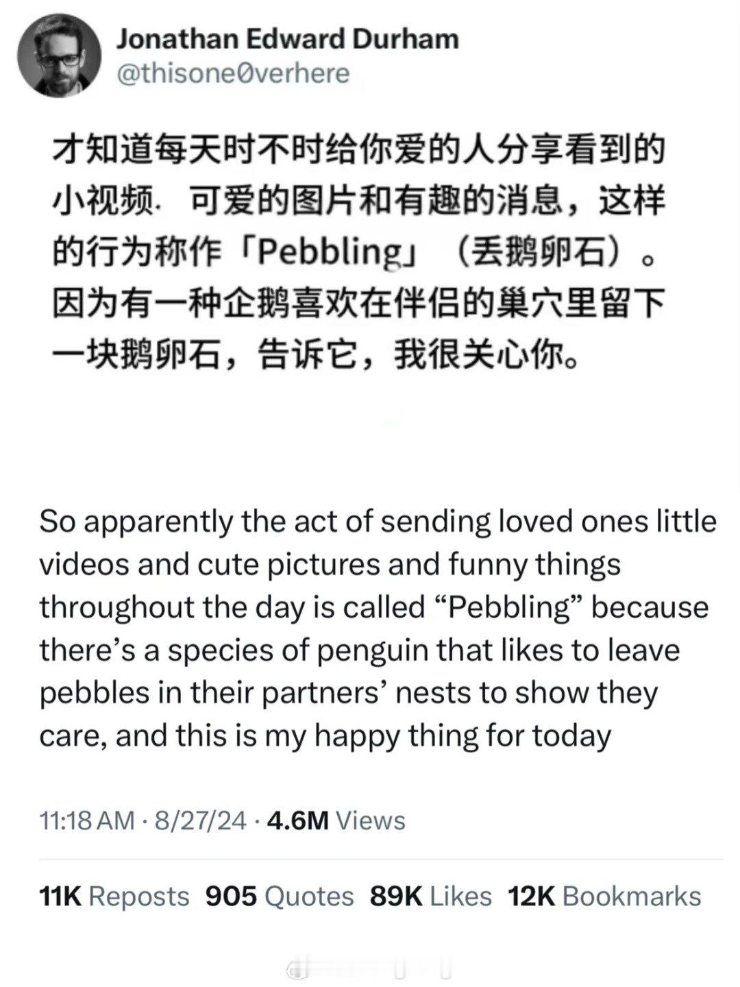 请珍惜那个总爱给你发表情包的人  才知道每天时不时给你爱的人分享看到的小视频、可