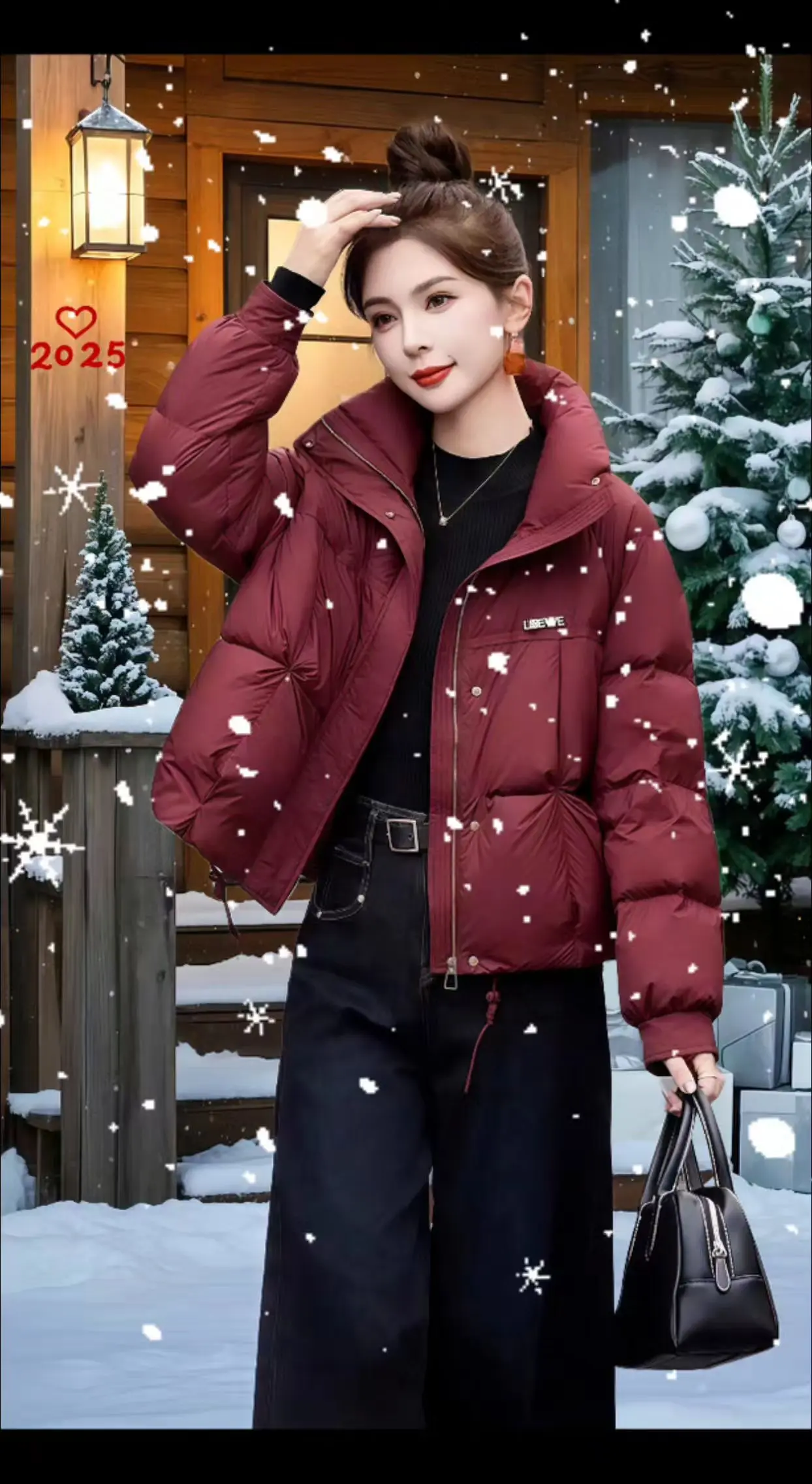 宝子们,挖到宝了！这款高端短款白鸭绒羽绒服,简直是冬日救星！精选上等白...