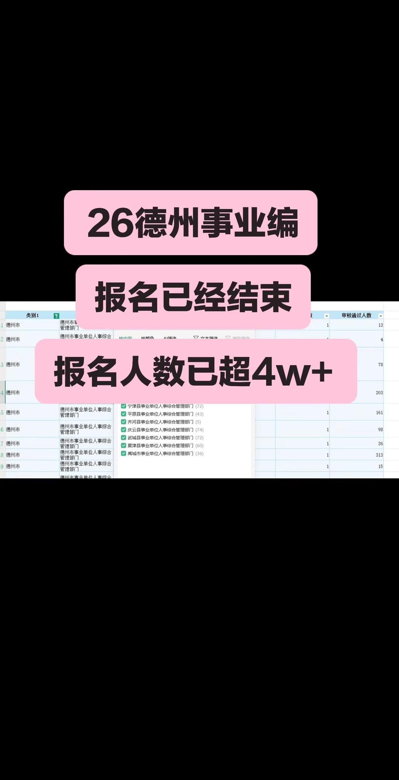 26德州事业编报名已经结束。德州事业编 德州事业单位