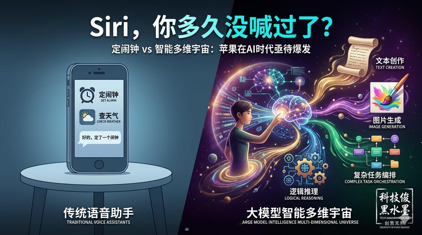 你多久没喊过Siri了除了睡前定个闹钟，我基本已经忘了它的存在。最近都在折腾各种