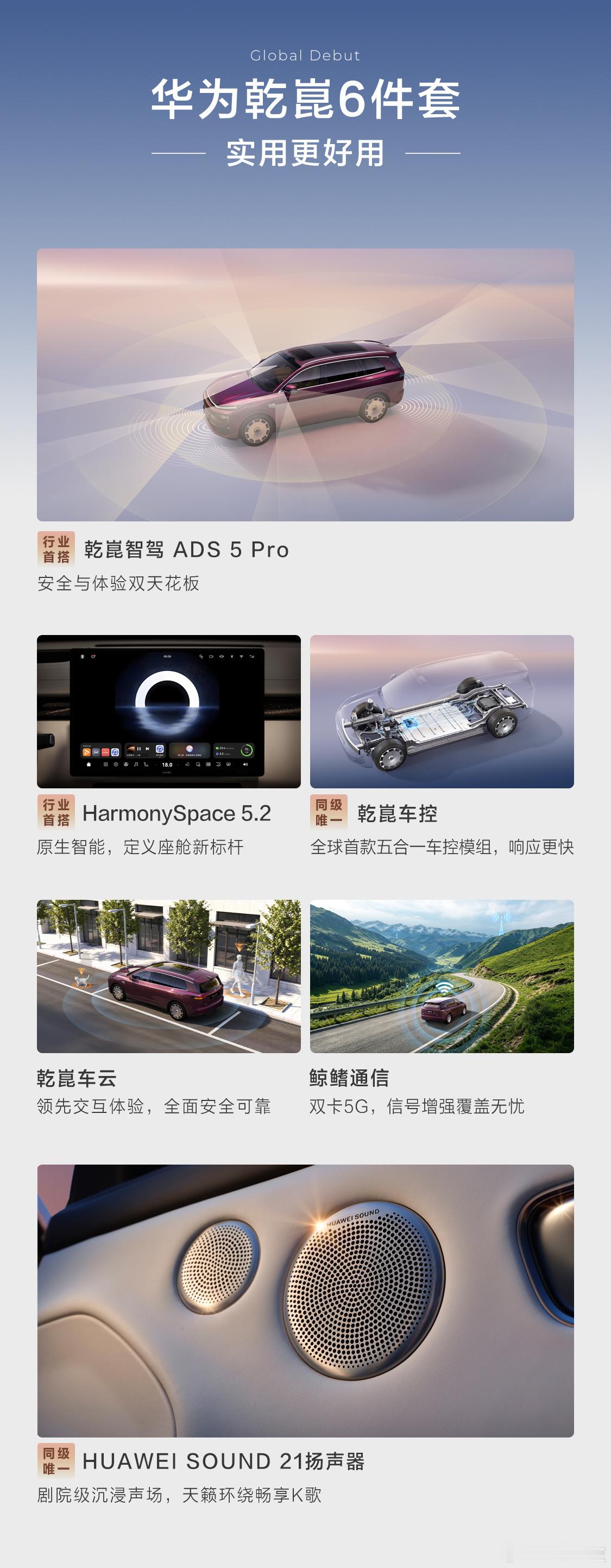 奕派M8华派黄金标准大六座奕派M8这台车不一般 有华为乾崑6件套加持，期待值瞬间