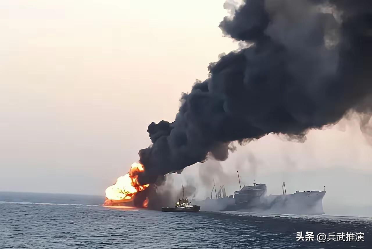 伊朗革命卫队发表8号通告表示，3月1号当天，他们炸毁了三艘英美的油轮

伊朗这次