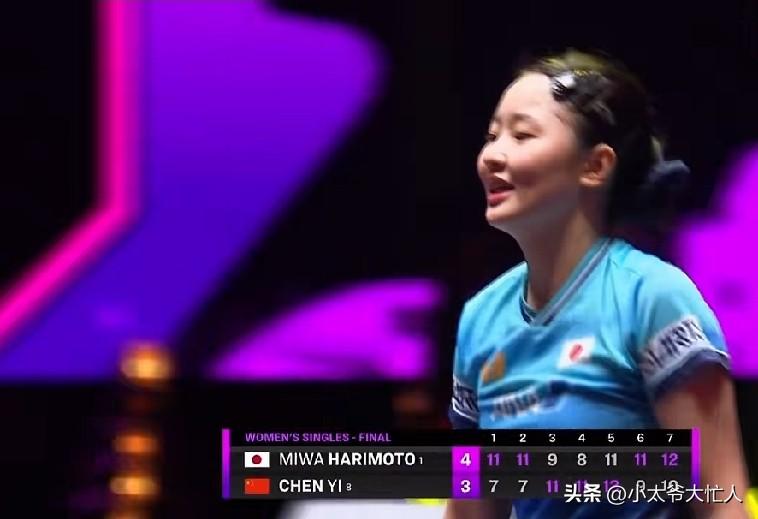 陈熠不是女乒超一流选手，打不过很正常。WTT澳门赛，陈熠再次输给张本美和在意料之