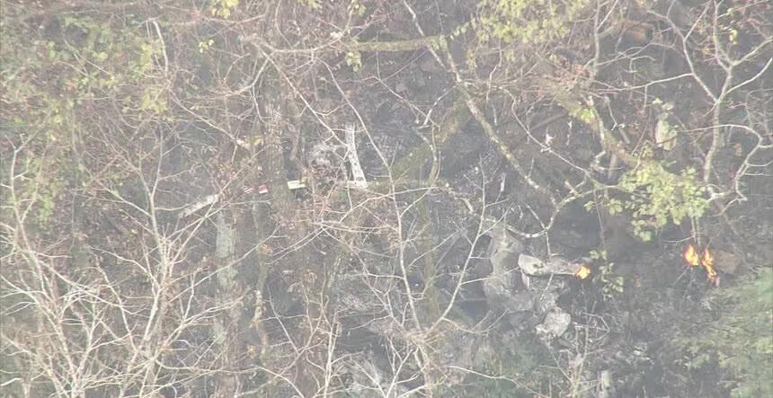 报道称，在坠毁地点可以看到飞机残骸。日媒报道并未说明飞机坠毁原因。 ​​​