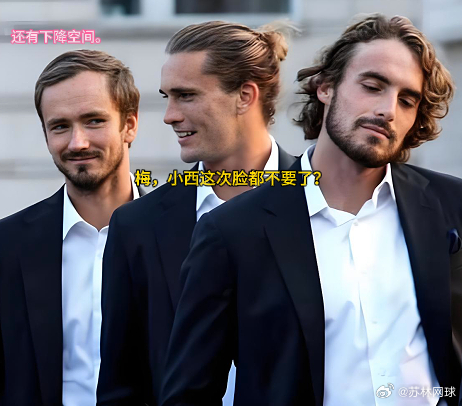 西西帕斯在迈阿密与菲斯的比赛中，向裁判抱怨光线问题：“你应该为此感到羞耻。你见过