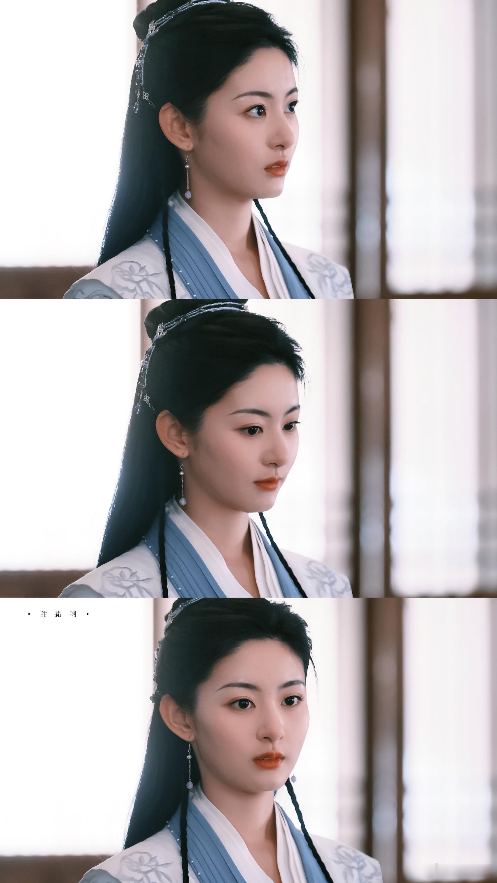 #赵晴养成系00花# 赵晴在演艺道路上不断成长，在《探晴安》中她对兰澈的演绎很精
