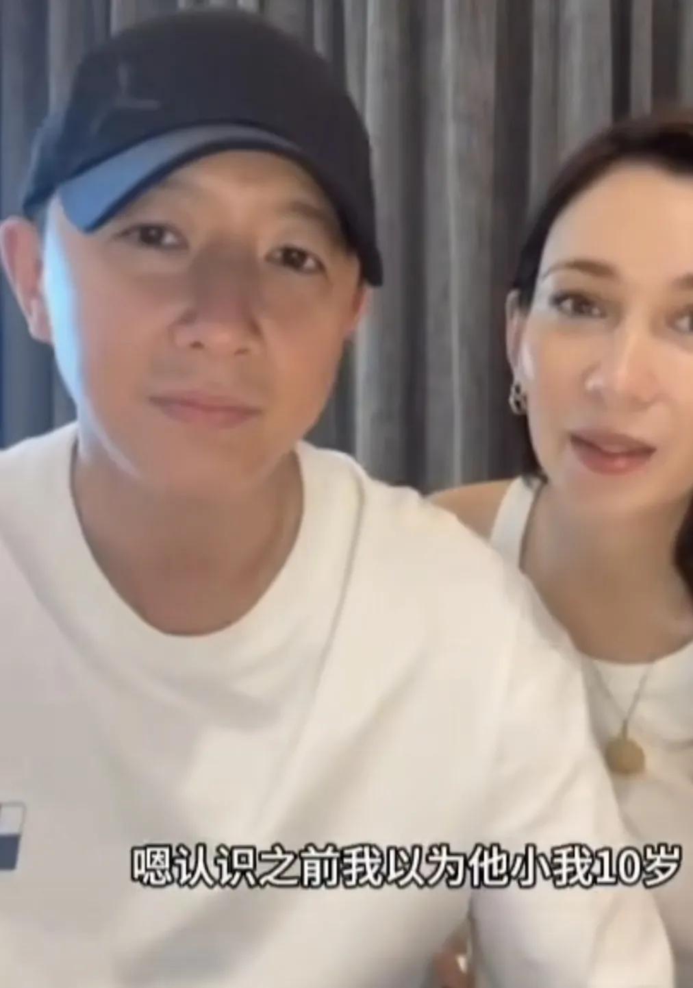 卢靖姗：“认识之前我以为他小我10岁，他就很害羞，我刚认识他的时候非常害羞，我们