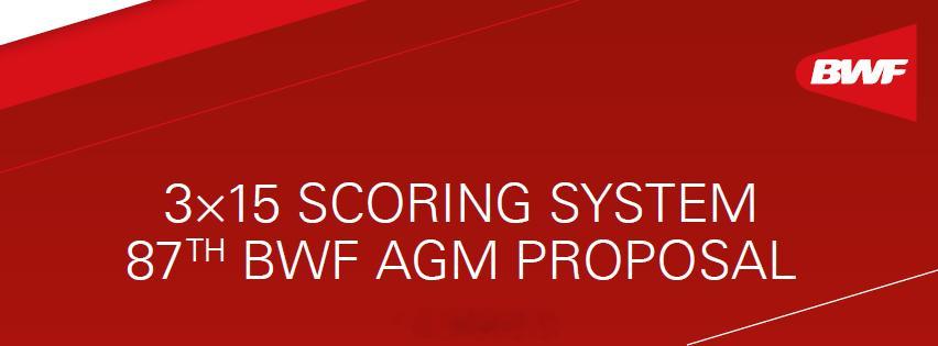 世界羽联会员大会投票通过“15分制”改革，将于2027年实行丹麦时间4月25号下