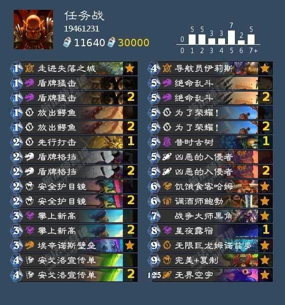 炉石传说 有了黑角后，目前环境里任务战有点无敌！任务战：雏雏欧服登顶AAECAe