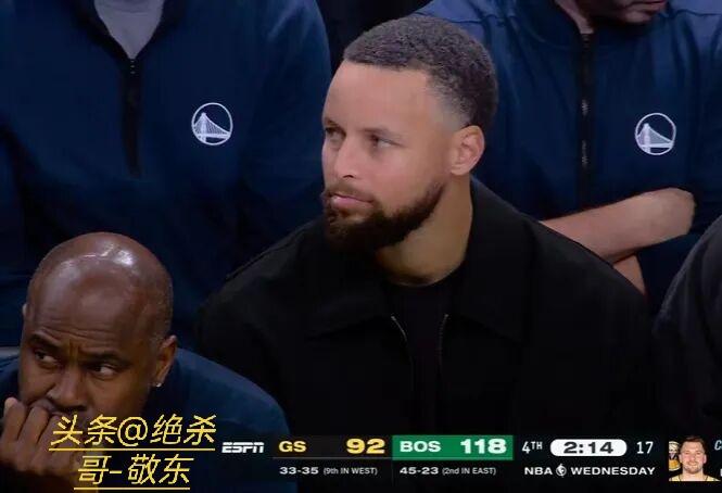 金州惨败库里月底复出勇士鏖战附加赛！
金州勇士99:120被总决赛手下败将凯尔特