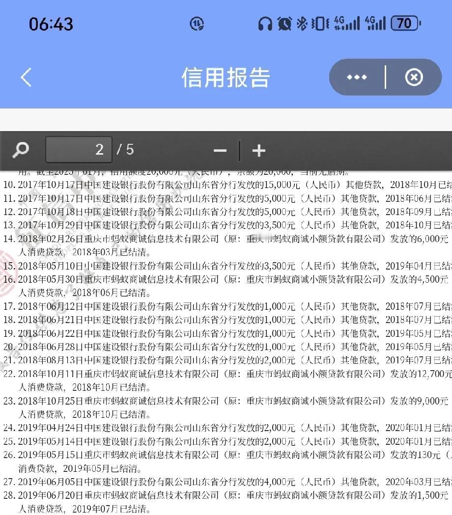 个人征信记录法律规定不是保留5年吗？

2018年当时在建设银行app贷了几笔小