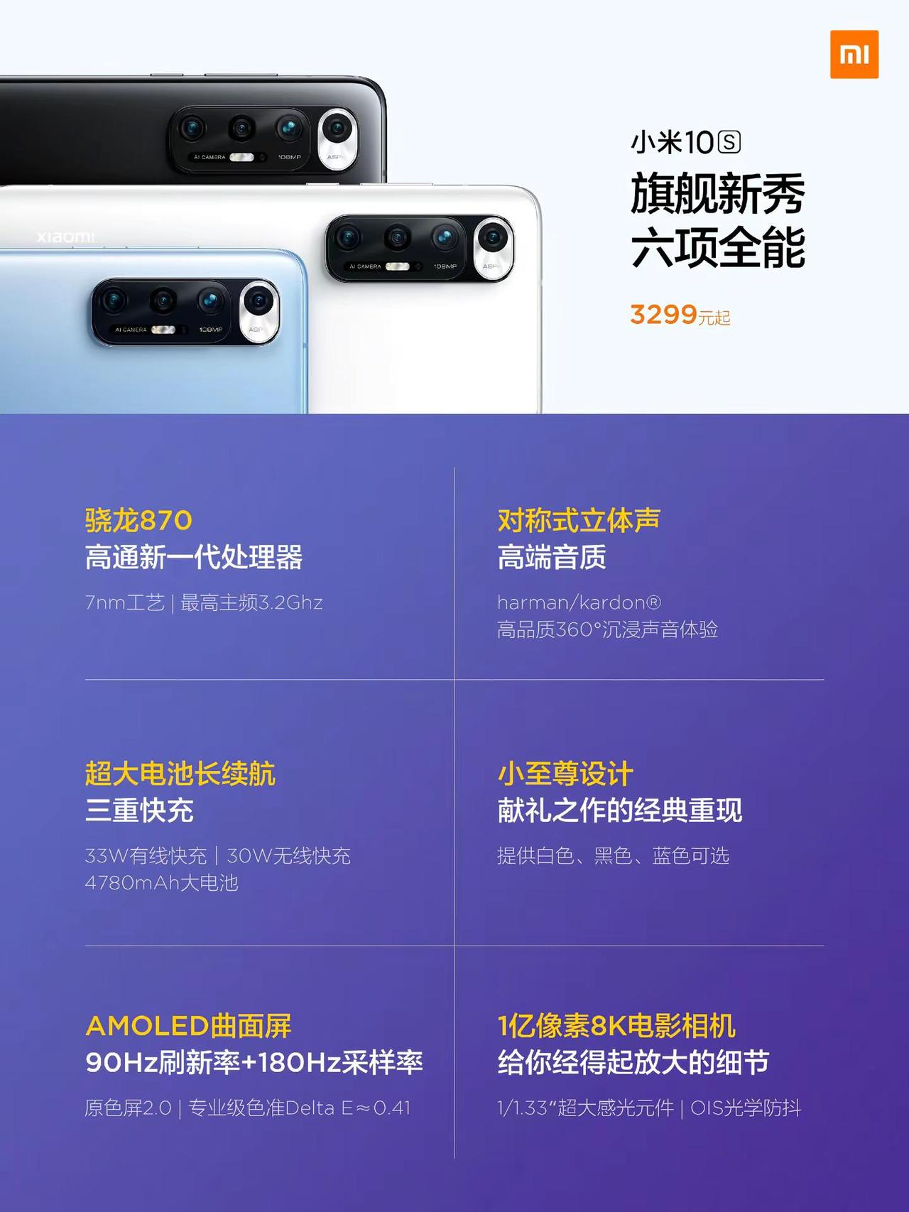十系列应该算是整体最均衡一代小米数字旗舰，小米10至尊纪念版 的超前配置，小米1